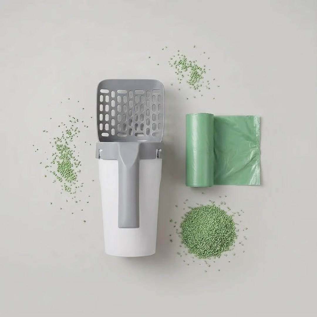 Smart Cat Litter Scoop with Holder